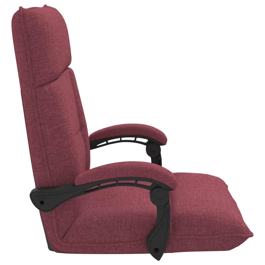 Vloerstoel Wijnrood 66 x 66 x 80 cm Stof