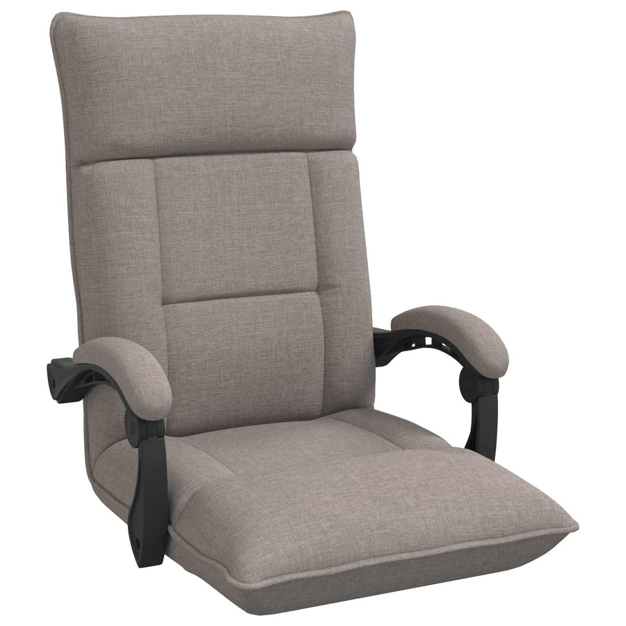 Vloerstoel Taupe 66 x 66 x 80 cm Stof