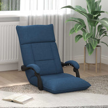 Vloerstoel Blauw 66 x 66 x 80 cm Stof