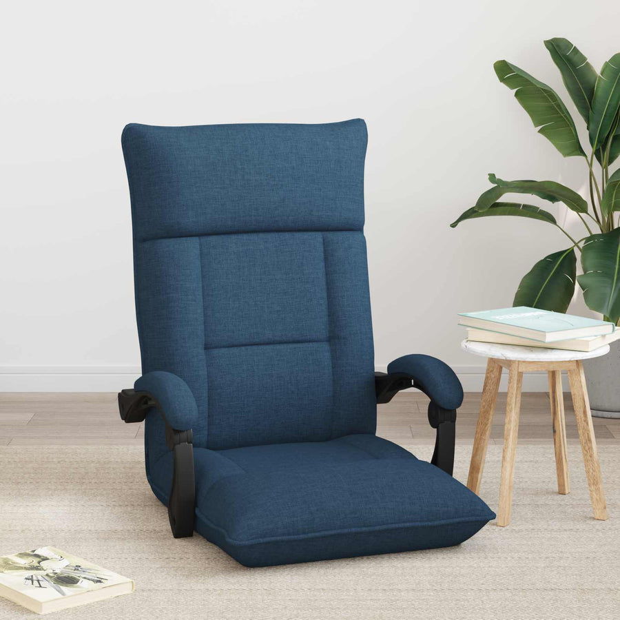 Vloerstoel Blauw 66 x 66 x 80 cm Stof