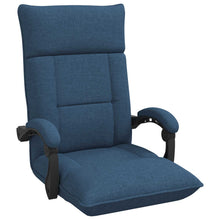 Vloerstoel Blauw 66 x 66 x 80 cm Stof