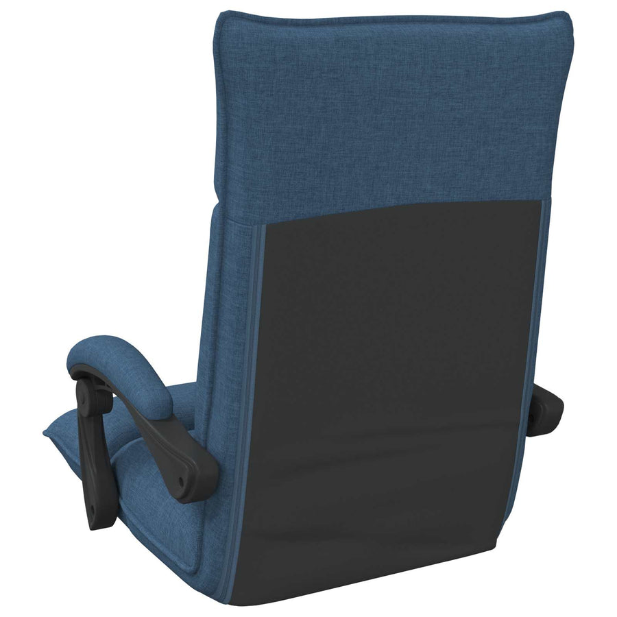 Vloerstoel Blauw 66 x 66 x 80 cm Stof