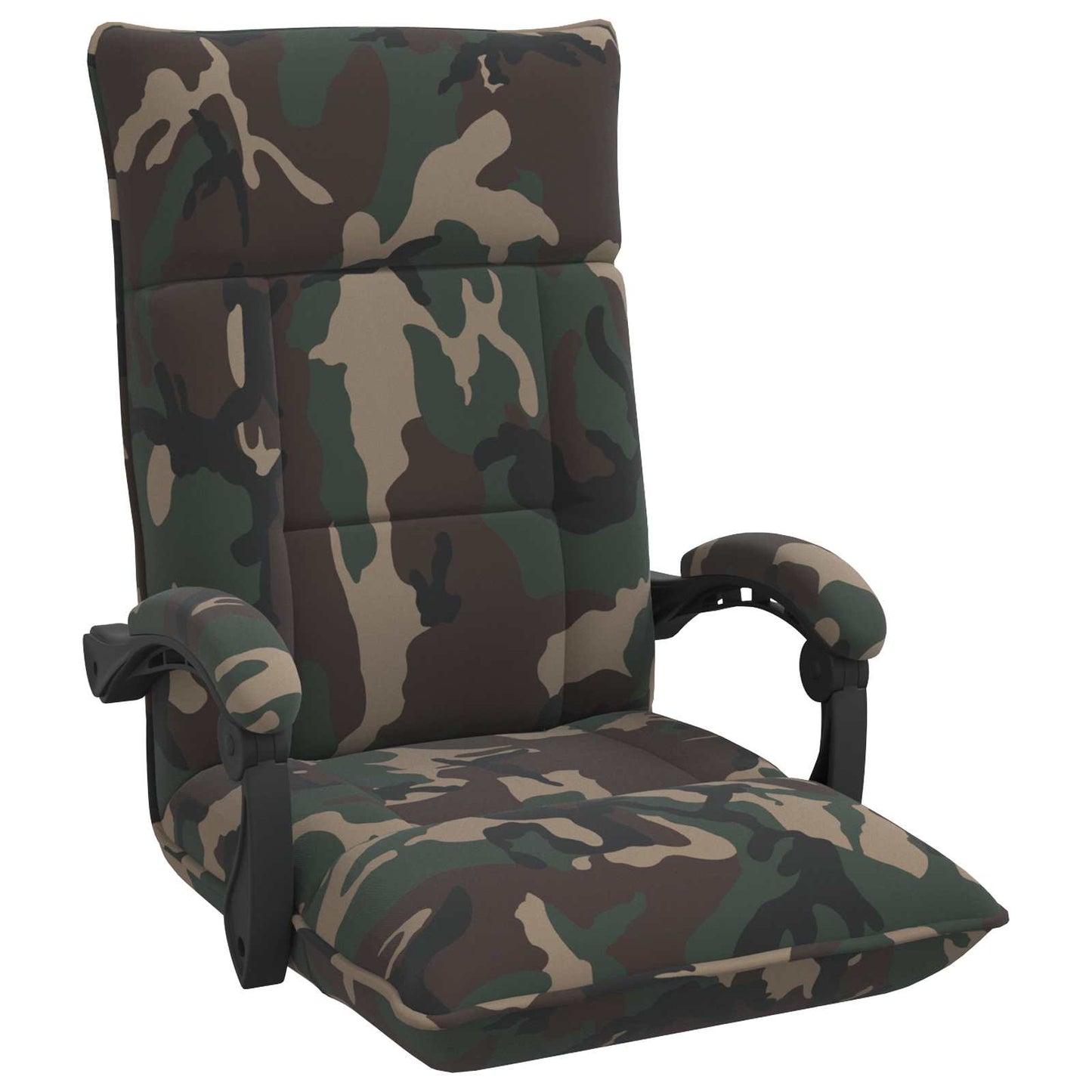 Vloerstoel Legergroen 66 x 66 x 80 cm Stof