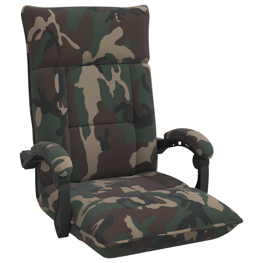Vloerstoel Legergroen 66 x 66 x 80 cm Stof