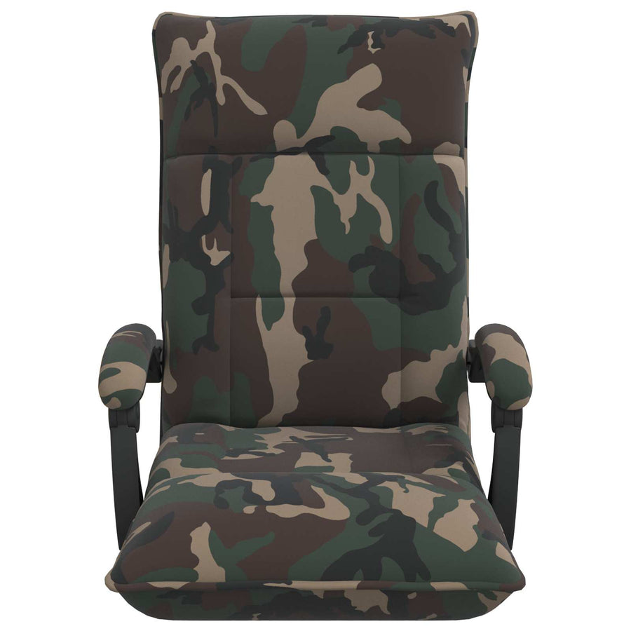 Vloerstoel Legergroen 66 x 66 x 80 cm Stof