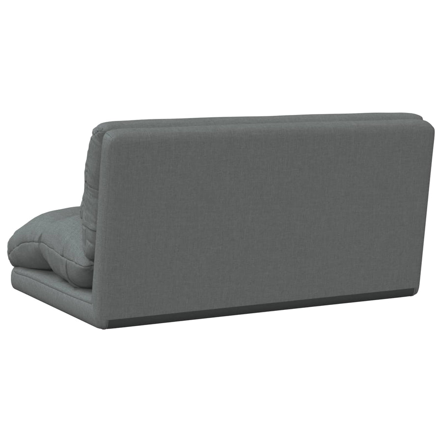 Vloerstoel Donkergrijs 110 x 82 x 55 cm Stof