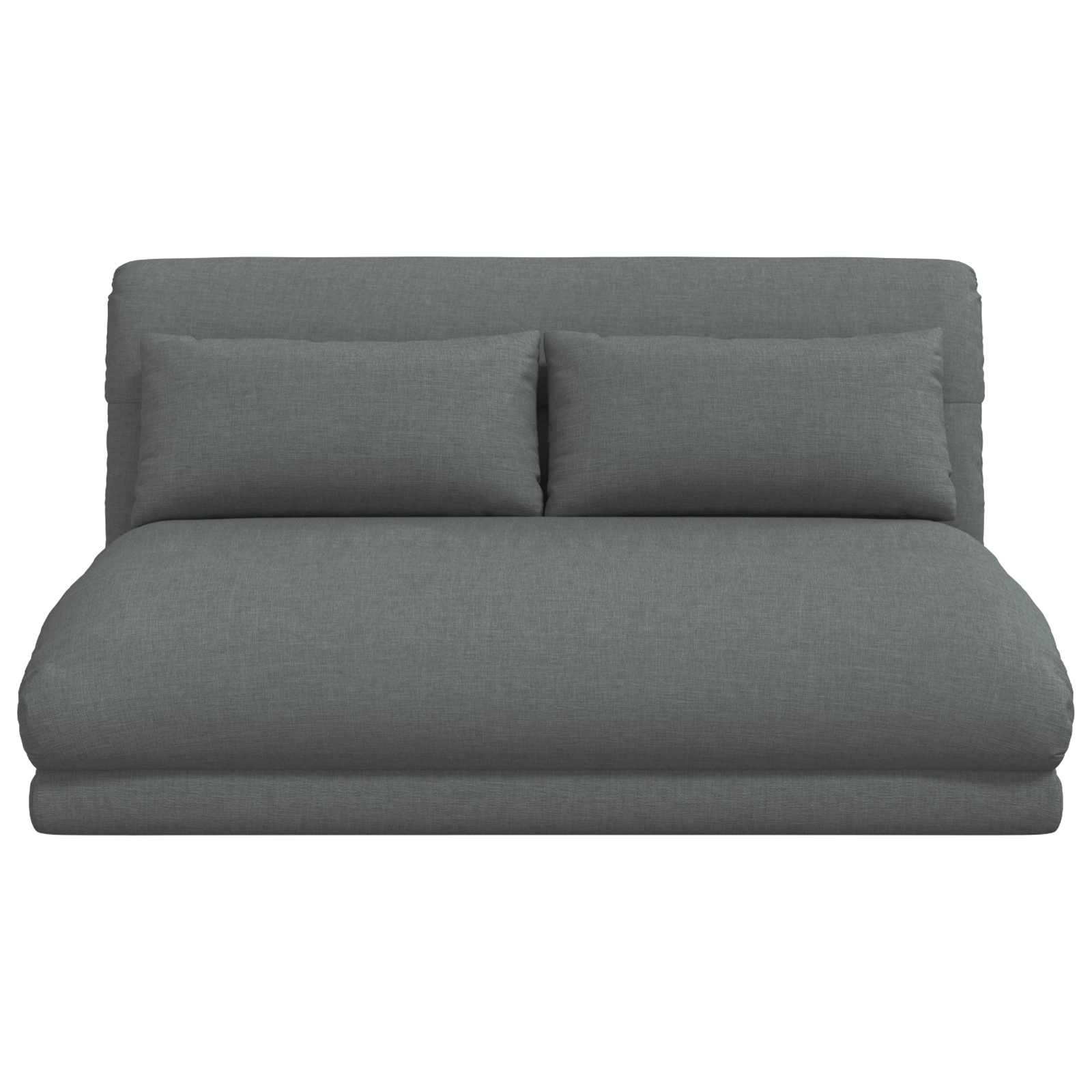 Vloerstoel Donkergrijs 110 x 82 x 55 cm Stof