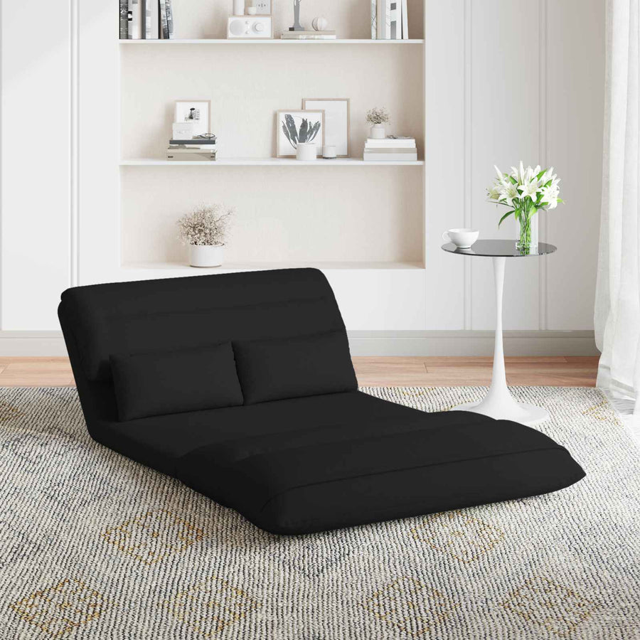 Vloerstoel Zwart 110 x 82 x 55 cm Stof