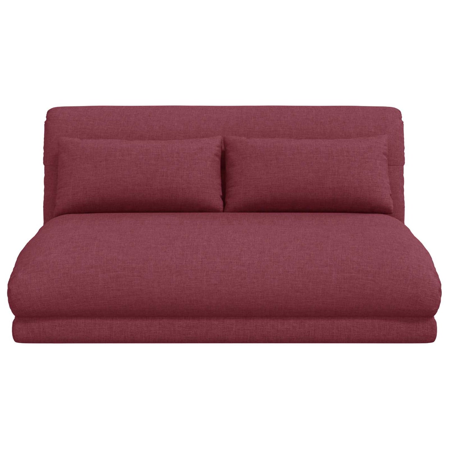 Vloerstoel Wijnrood 110 x 82 x 55 cm Stof