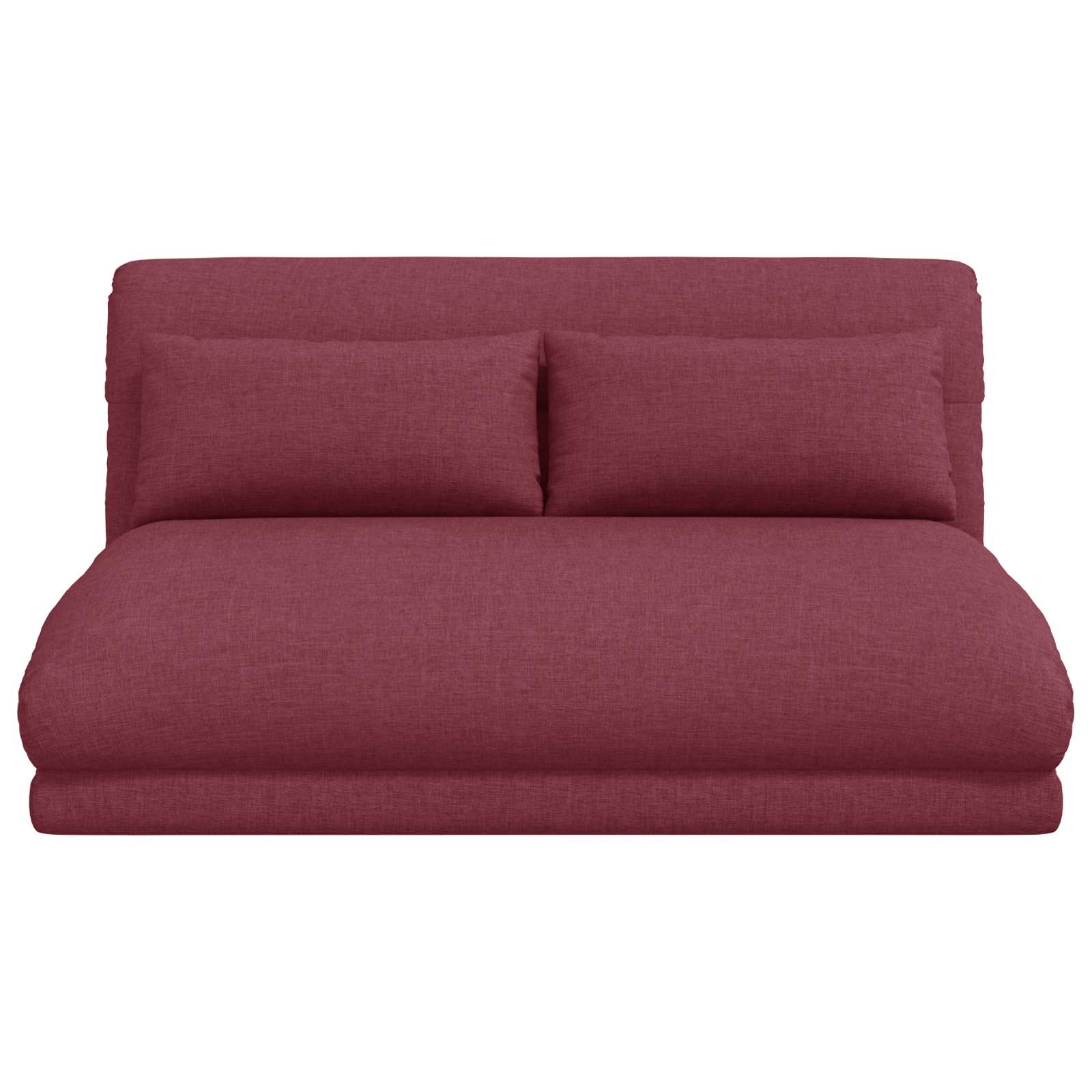 Vloerstoel Wijnrood 110 x 82 x 55 cm Stof