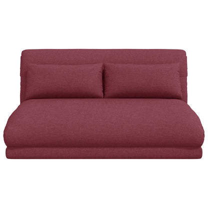 Vloerstoel Wijnrood 110 x 82 x 55 cm Stof