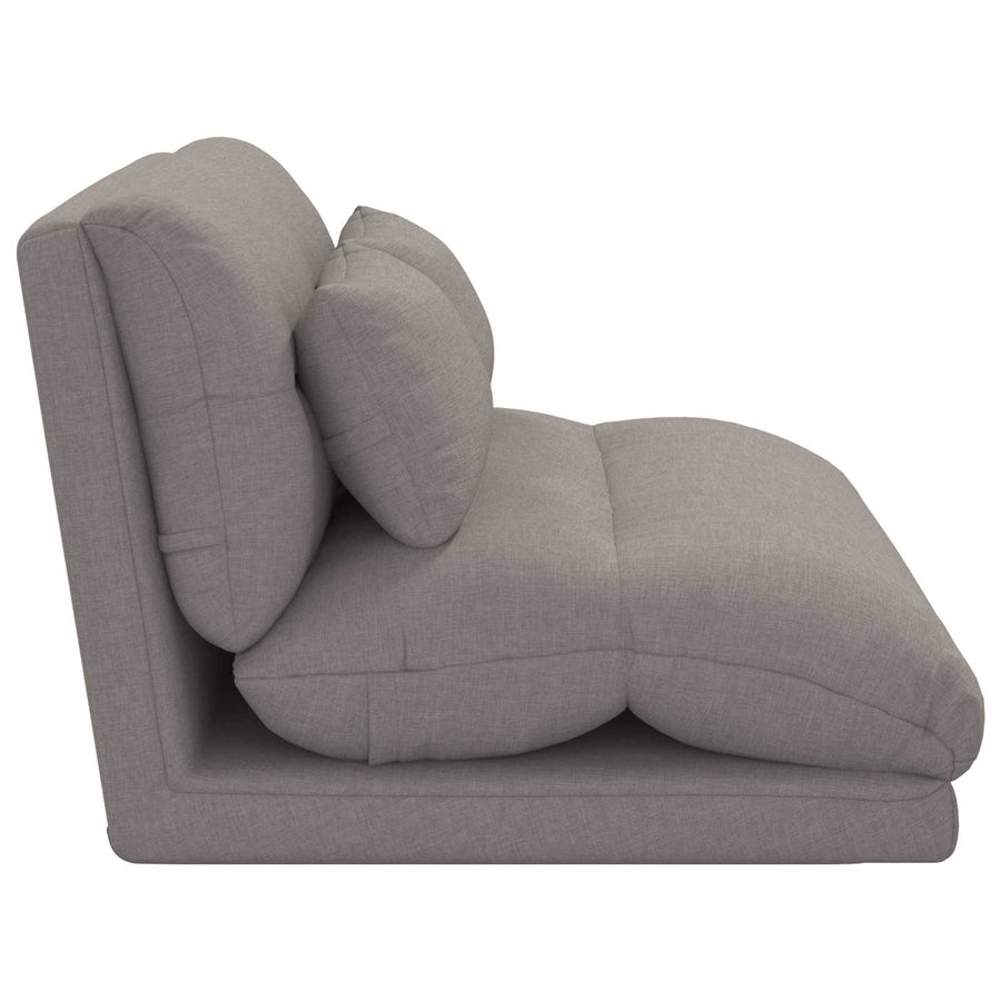 Vloerstoel Taupe 110 x 82 x 55 cm Stof