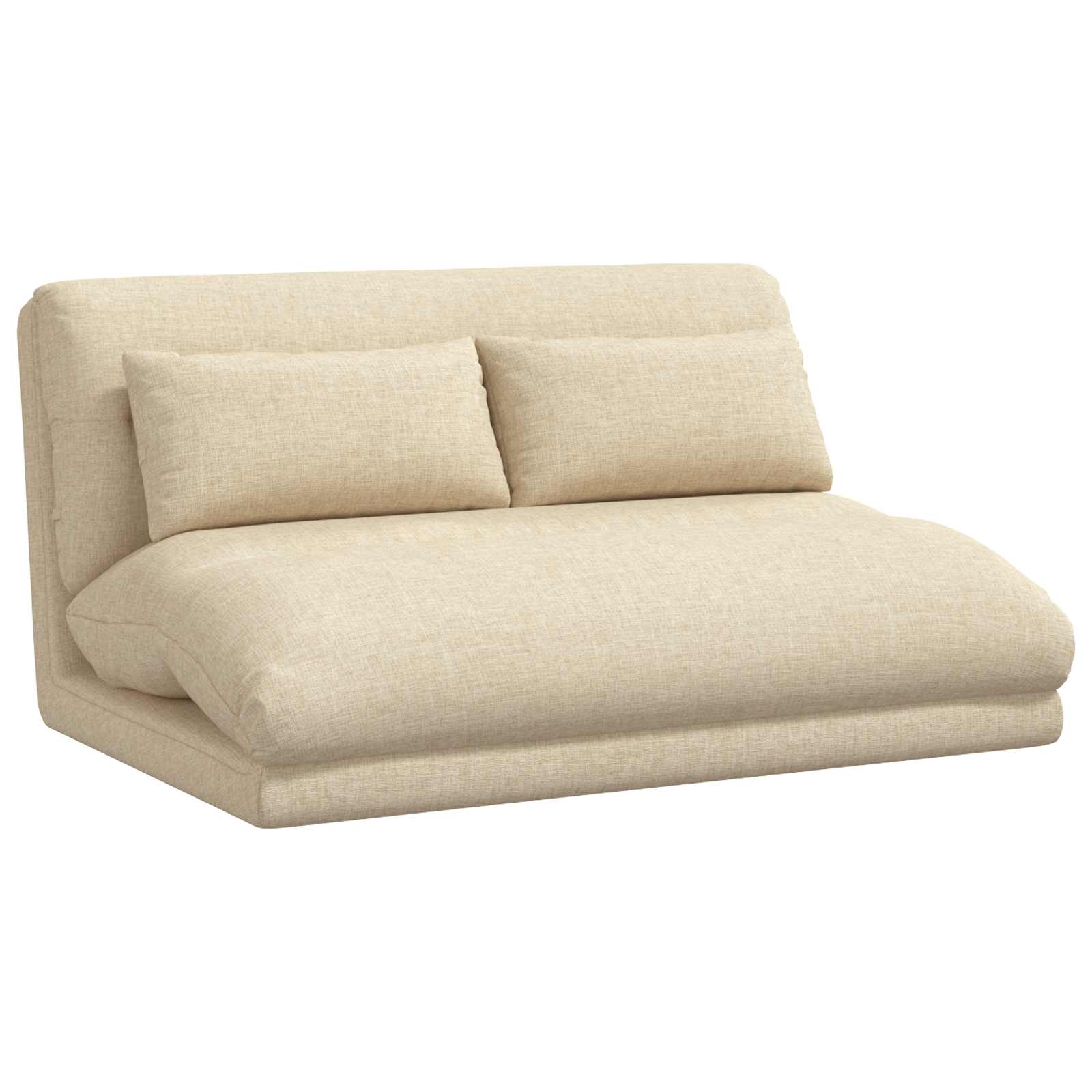 Vloerstoel Crème 110 x 82 x 55 cm Stof