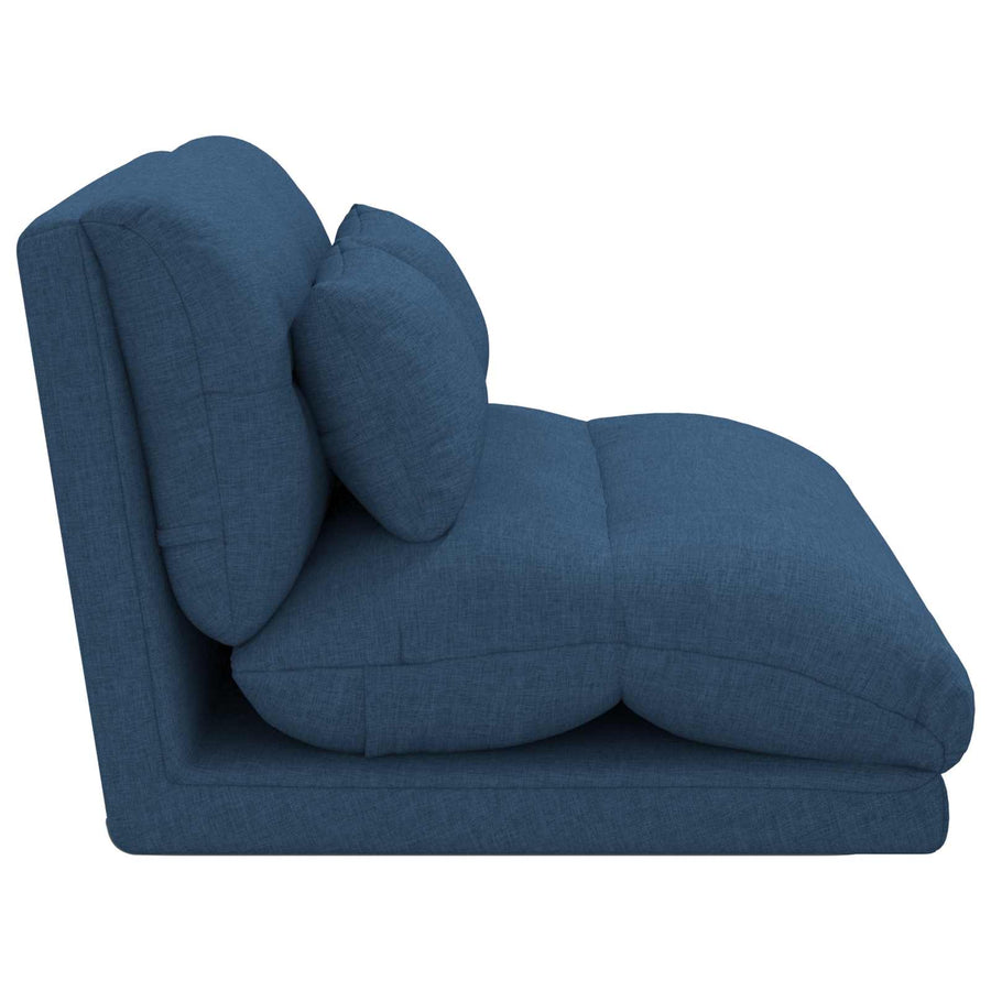 Vloerstoel Blauw 110 x 82 x 55 cm Stof
