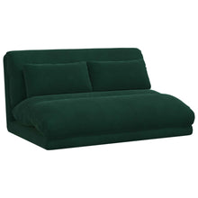 Vloerstoel Donkergroen 110 x 82 x 55 cm Fluweel