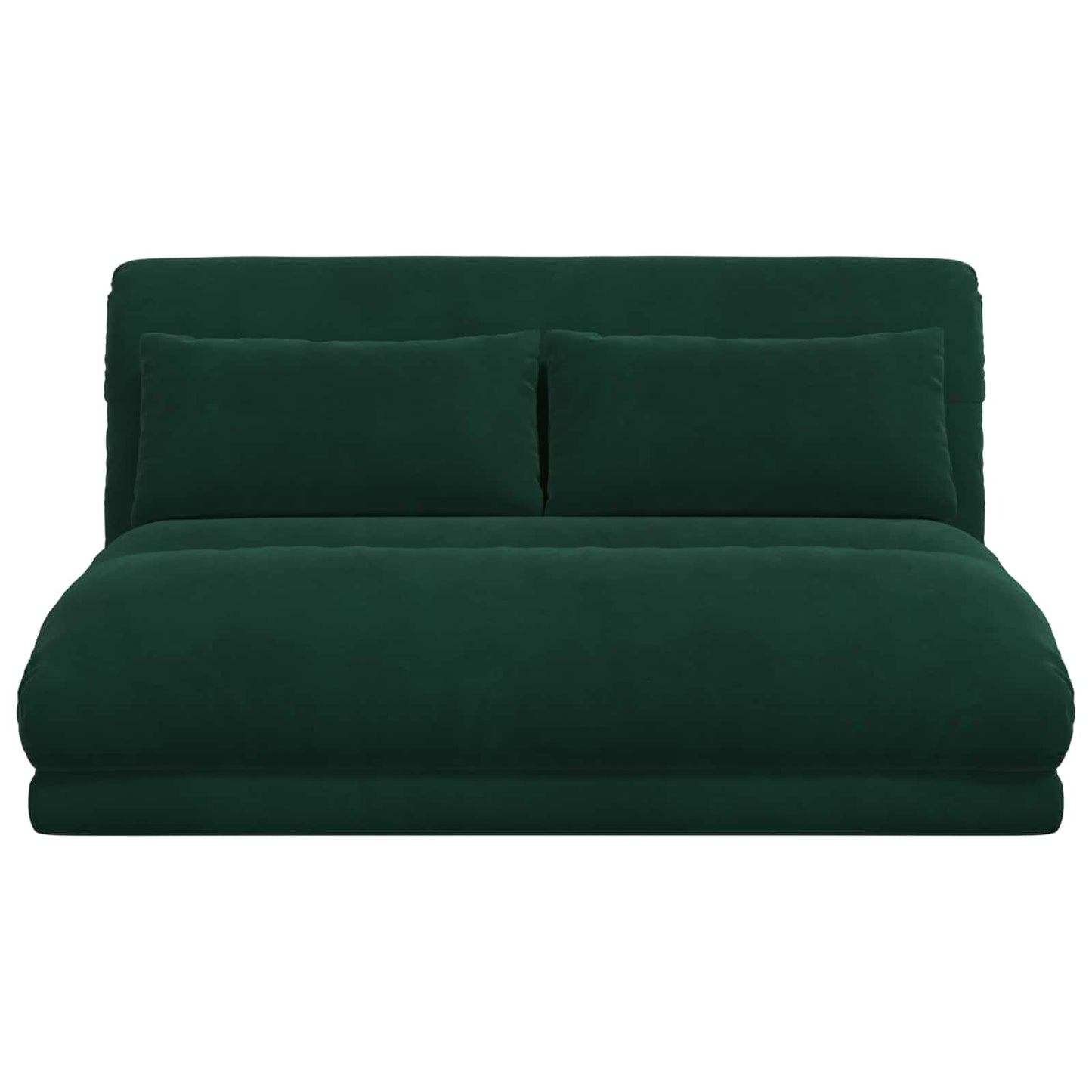 Vloerstoel Donkergroen 110 x 82 x 55 cm Fluweel