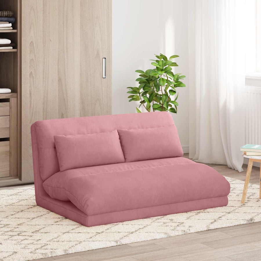 Vloerstoel Roze 110 x 82 x 55 cm Fluweel