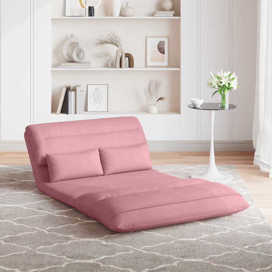 Vloerstoel Roze 110 x 82 x 55 cm Fluweel