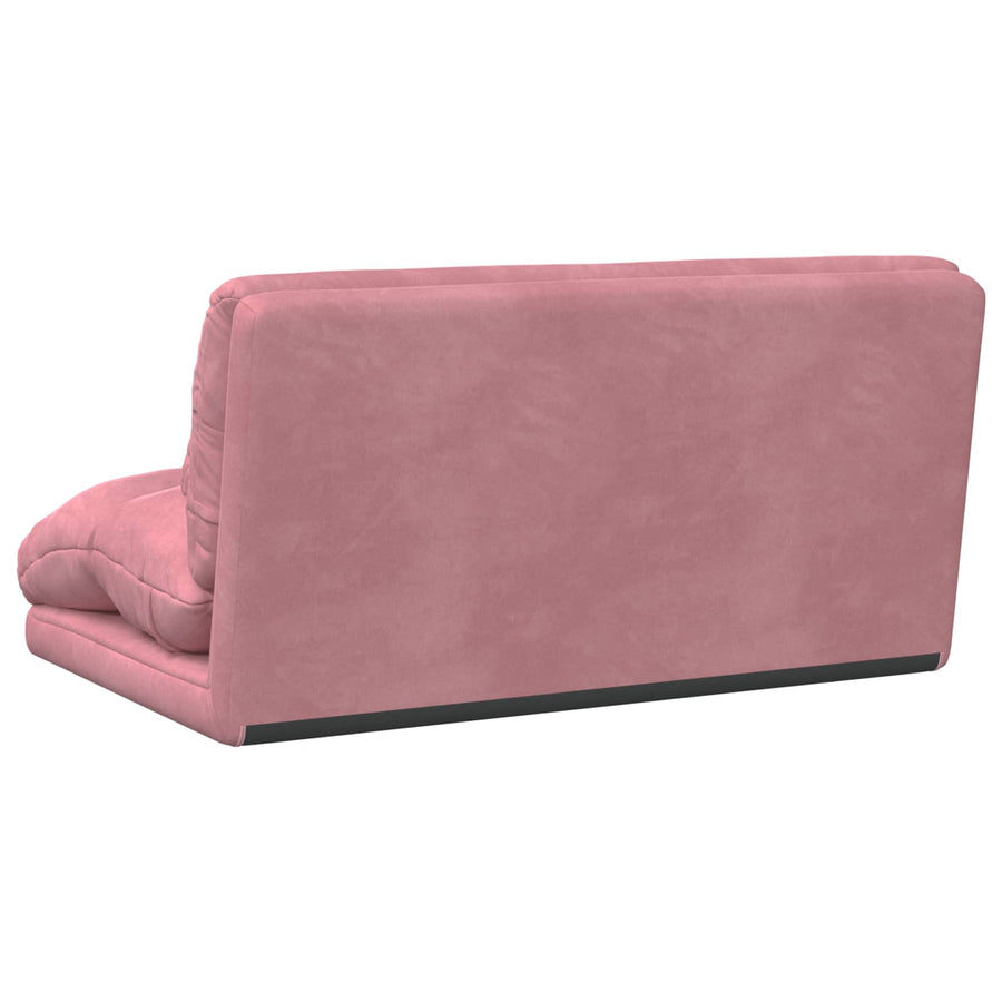 Vloerstoel Roze 110 x 82 x 55 cm Fluweel