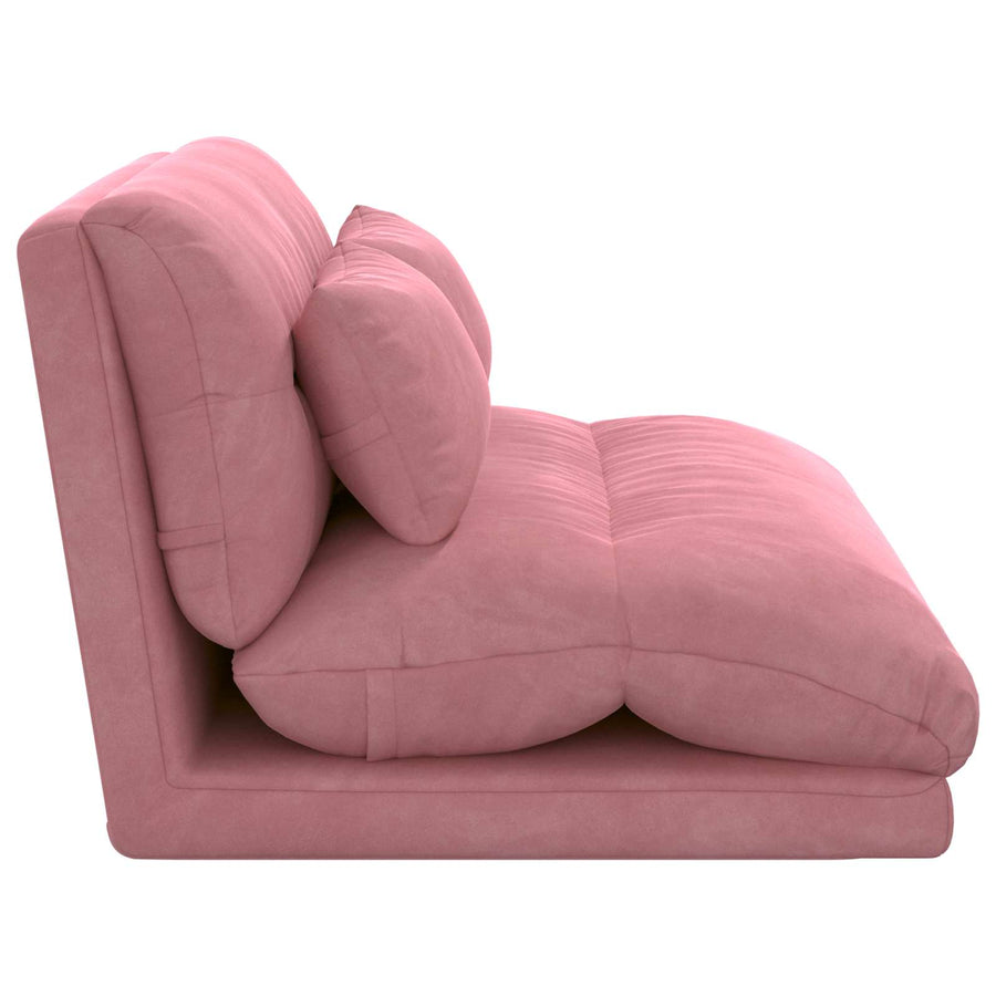 Vloerstoel Roze 110 x 82 x 55 cm Fluweel