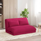 Vloerstoel wijnrood fluweel 110x82x55 cm