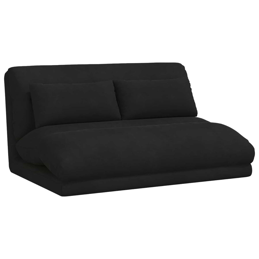 Vloerstoel Zwart 110 x 82 x 55 cm Fluweel