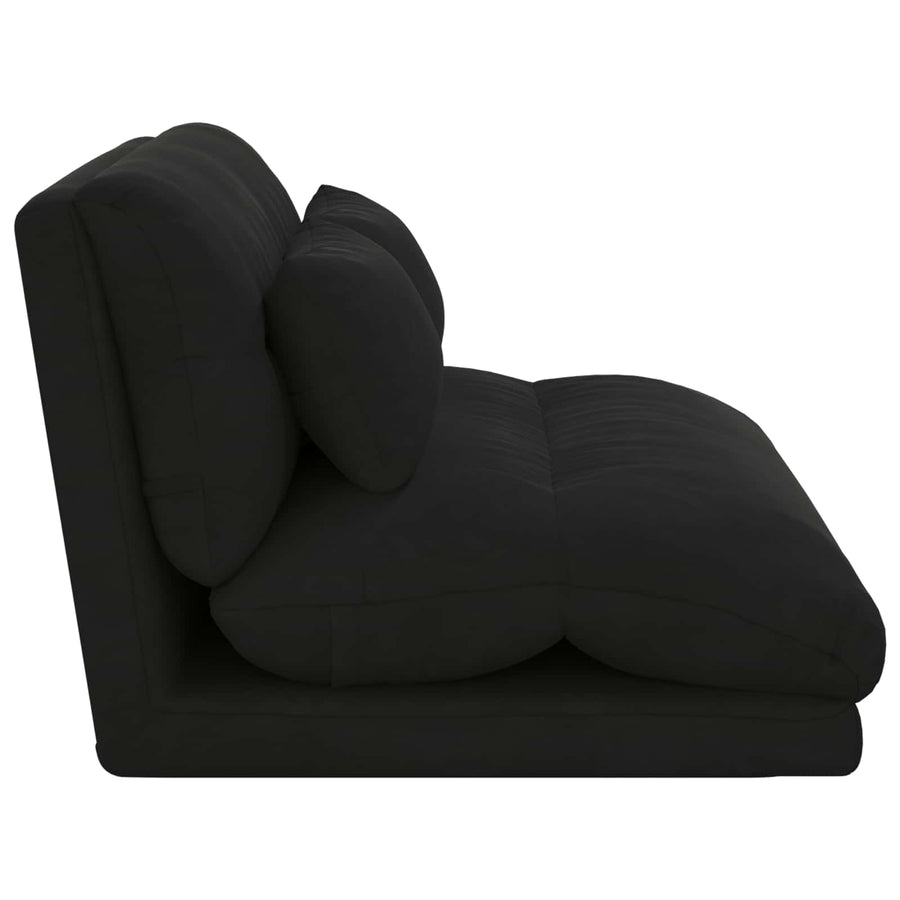 Vloerstoel Zwart 110 x 82 x 55 cm Fluweel