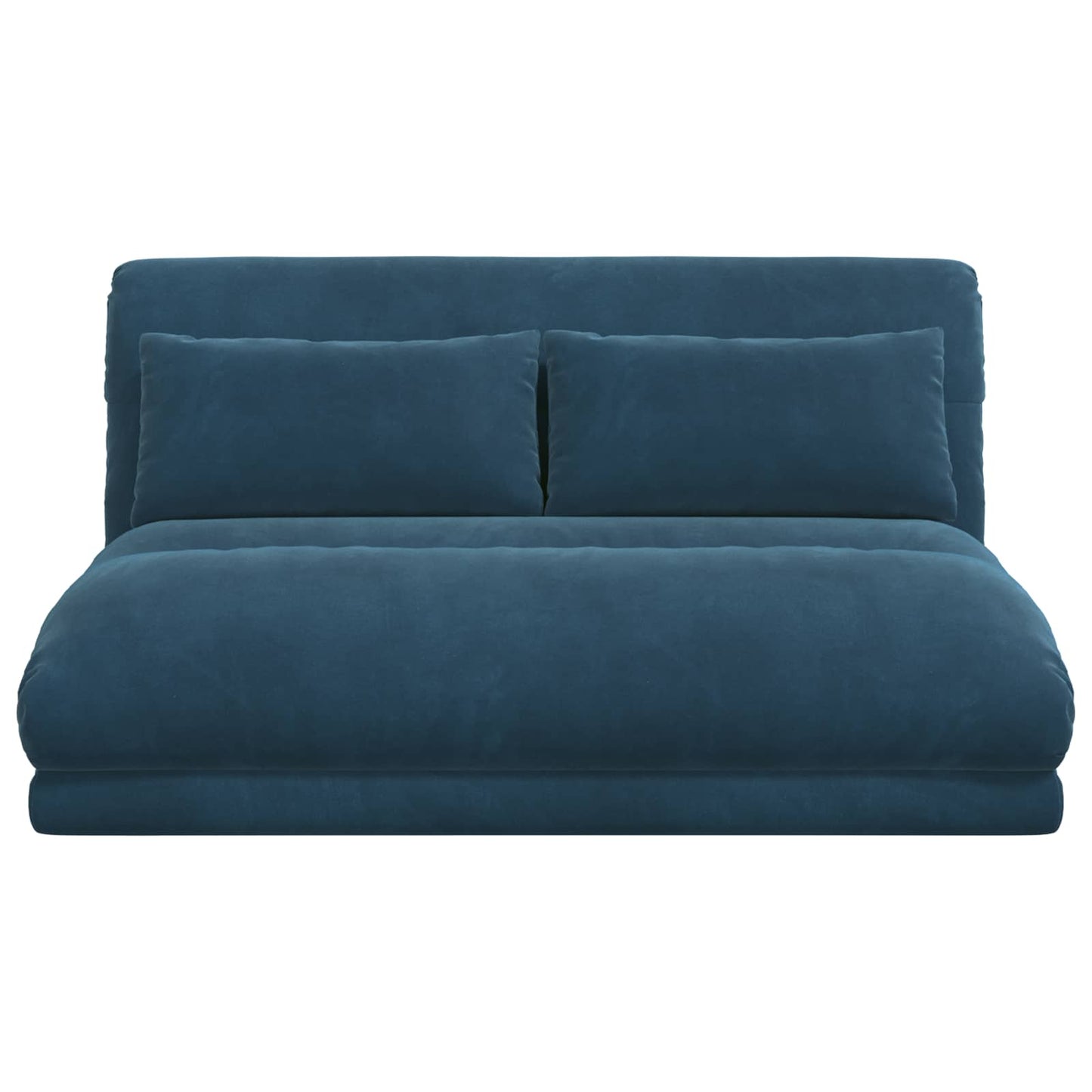 Vloerstoel Blauw 110 x 82 x 55 cm Fluweel