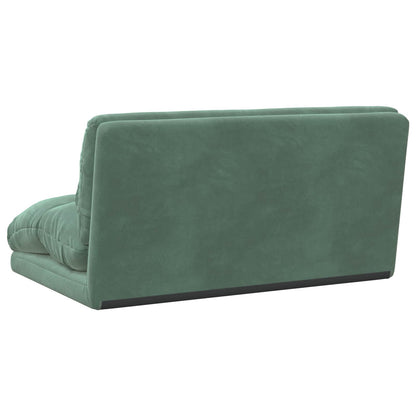 Vloerstoel Zeegroen 110 x 82 x 55 cm Fluweel