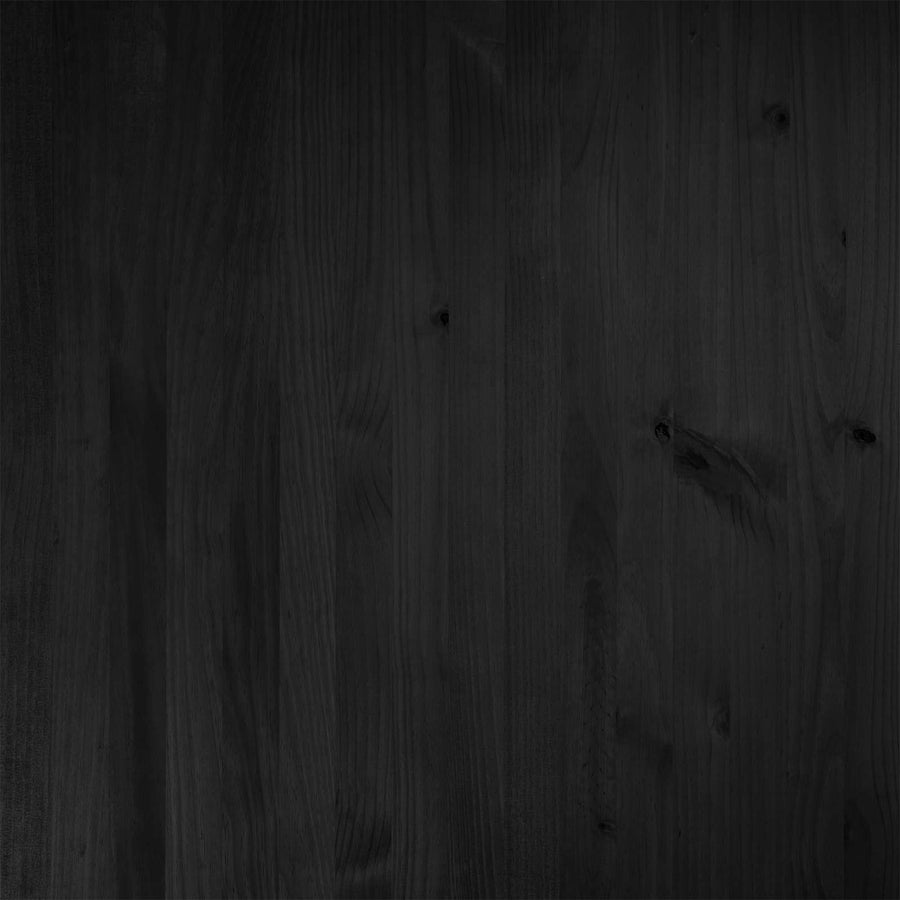 Eetbank NOAIN 180 x 41 x 45 cm Massief grenenhout Zwart