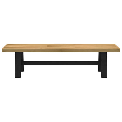 Eetbank NOAIN 160 x 41 x 45 cm Massief grenenhout Naturel