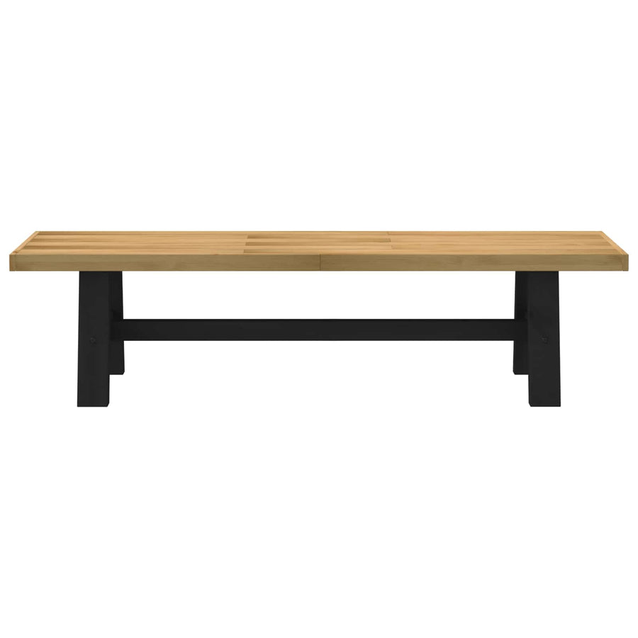 Eetbank NOAIN 160 x 41 x 45 cm Massief grenenhout Naturel