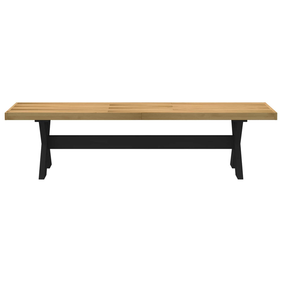 Eetbank NOAIN 160 x 41 x 45 cm Massief grenenhout Naturel