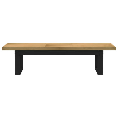 Eetbank NOAIN 160 x 41 x 45 cm Massief grenenhout Naturel
