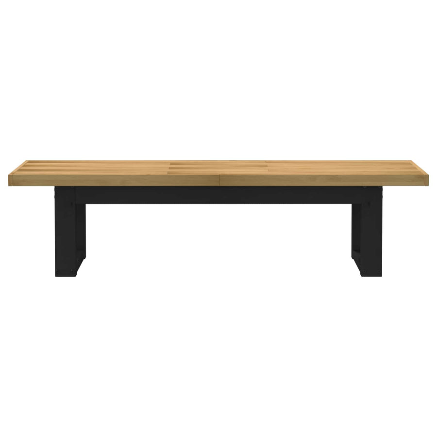 Eetbank NOAIN 160 x 41 x 45 cm Massief grenenhout Naturel