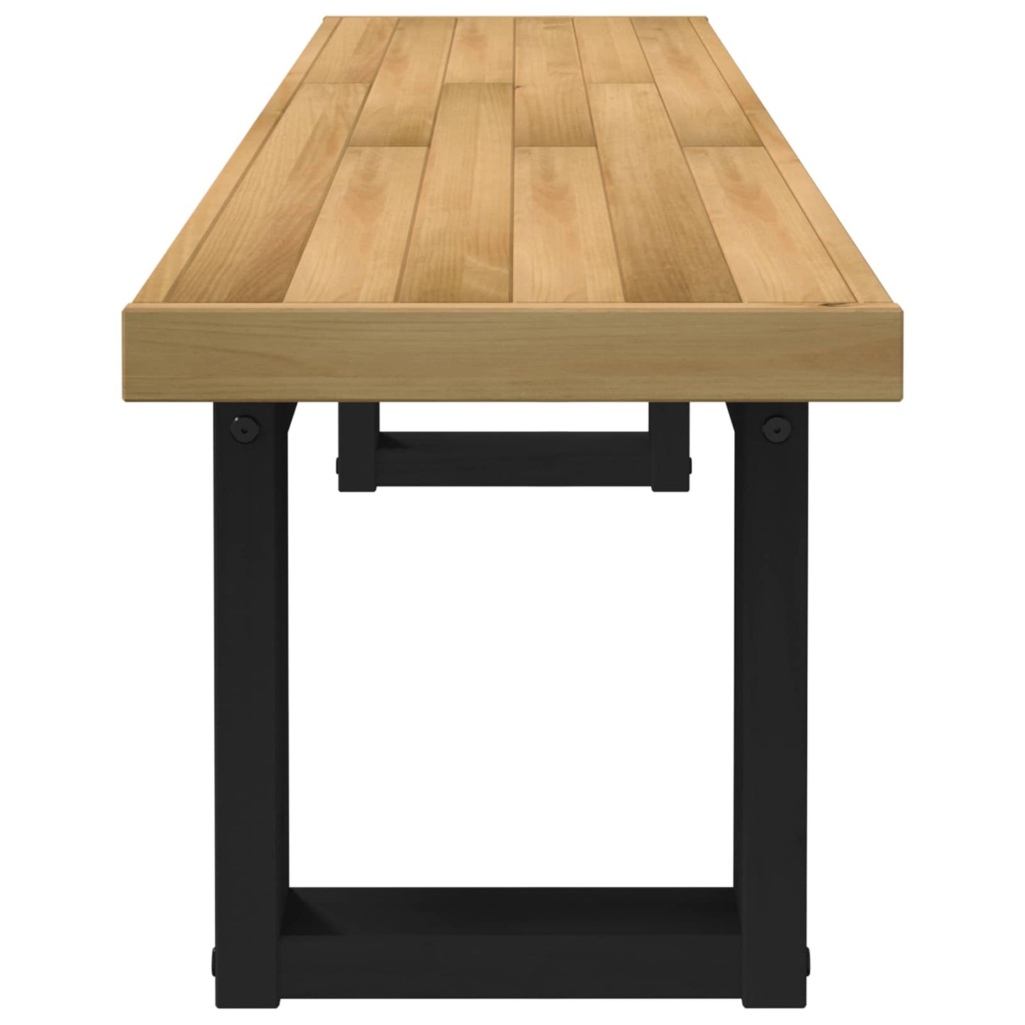 Eetbank NOAIN 160 x 41 x 45 cm Massief grenenhout Naturel