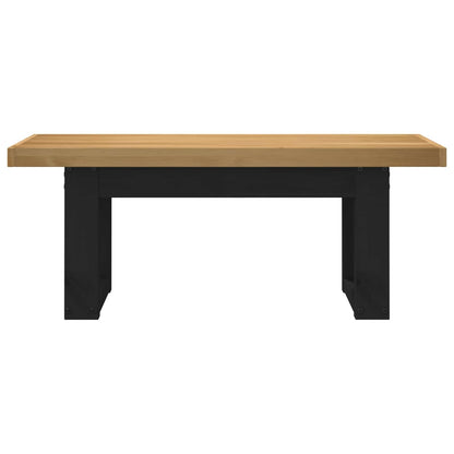 Eetbank NOAIN 120 x 41 x 45 cm Massief grenenhout Naturel