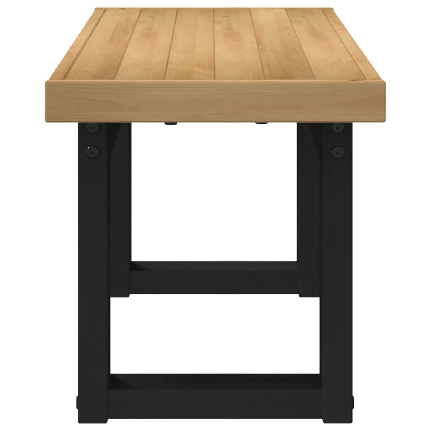 Eetbank NOAIN 120 x 41 x 45 cm Massief grenenhout Naturel