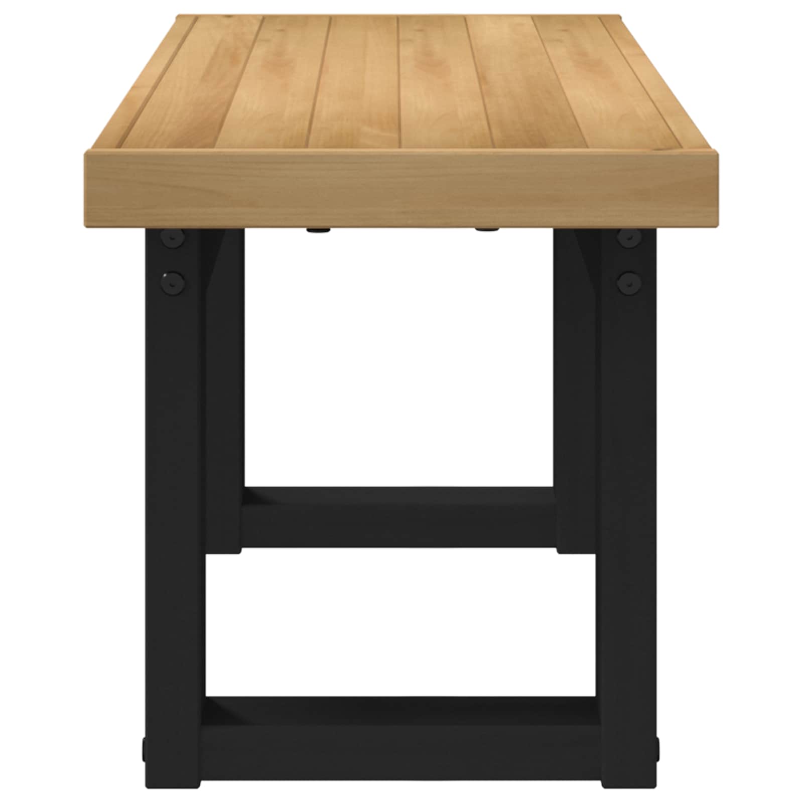 Eetbank NOAIN 120 x 41 x 45 cm Massief grenenhout Naturel
