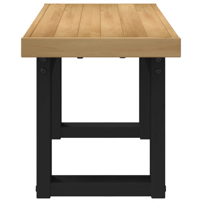 Eetbank NOAIN 120 x 41 x 45 cm Massief grenenhout Naturel