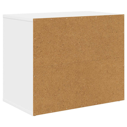 Kattenhuis 51 X 30 X 42 Cm Bewerkt Hout Wit