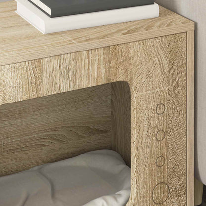 Kattenhuis Sonoma 51 X 30 X 42 Cm Bewerkt Hout Sonoma eiken