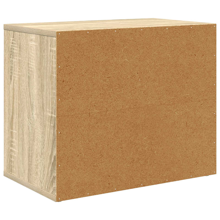 Kattenhuis Sonoma 51 X 30 X 42 Cm Bewerkt Hout Sonoma eiken