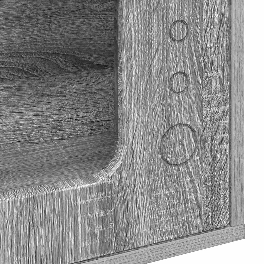 Kattenhuis 51 X 30 X 42 Cm Bewerkt Hout Grijs sonoma