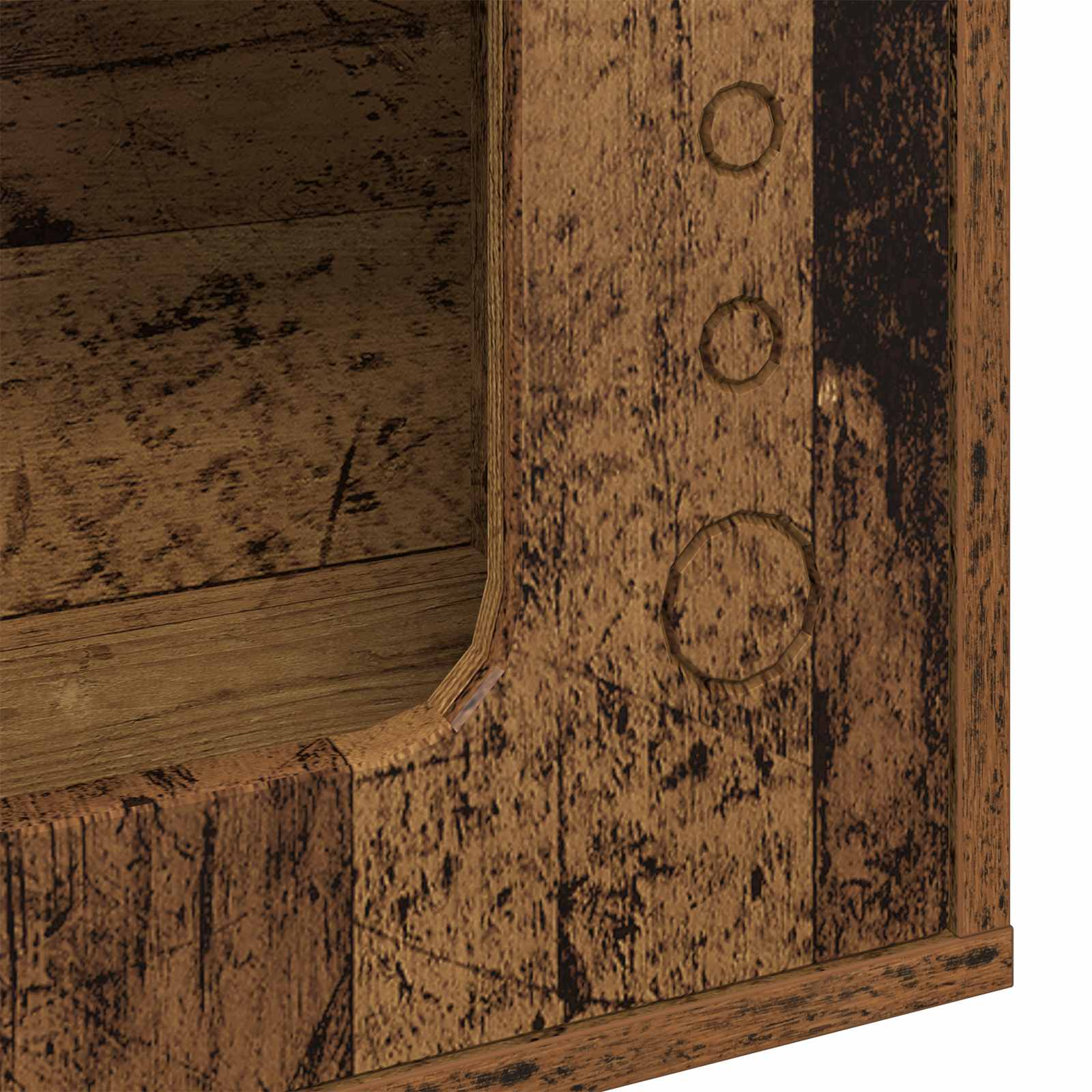 Kattenhuis Oudhout 51 X 30 X 42 Cm Bewerkt Hout Oud hout