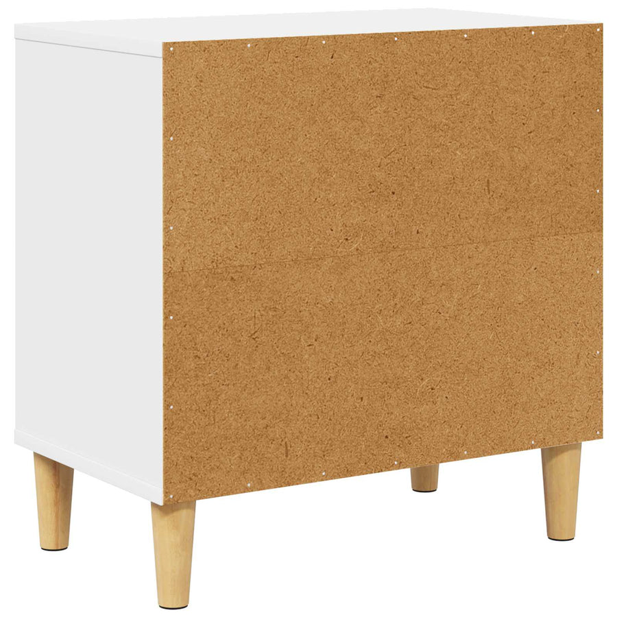 Kattenhuis 51 X 30 X 52 Cm Bewerkt Hout Wit
