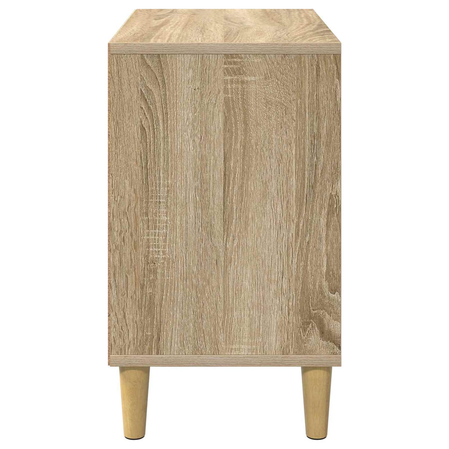 Kattenhuis Sonoma 51 X 30 X 52 Cm Bewerkt Hout Sonoma eiken