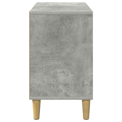 Kattenhuis Beton 51 X 30 X 52 Cm Bewerkt Hout Betongrijs