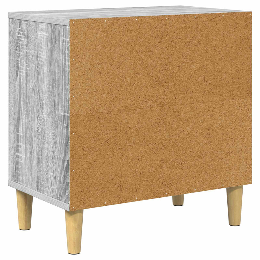Kattenhuis 51 X 30 X 52 Cm Bewerkt Hout Grijs sonoma