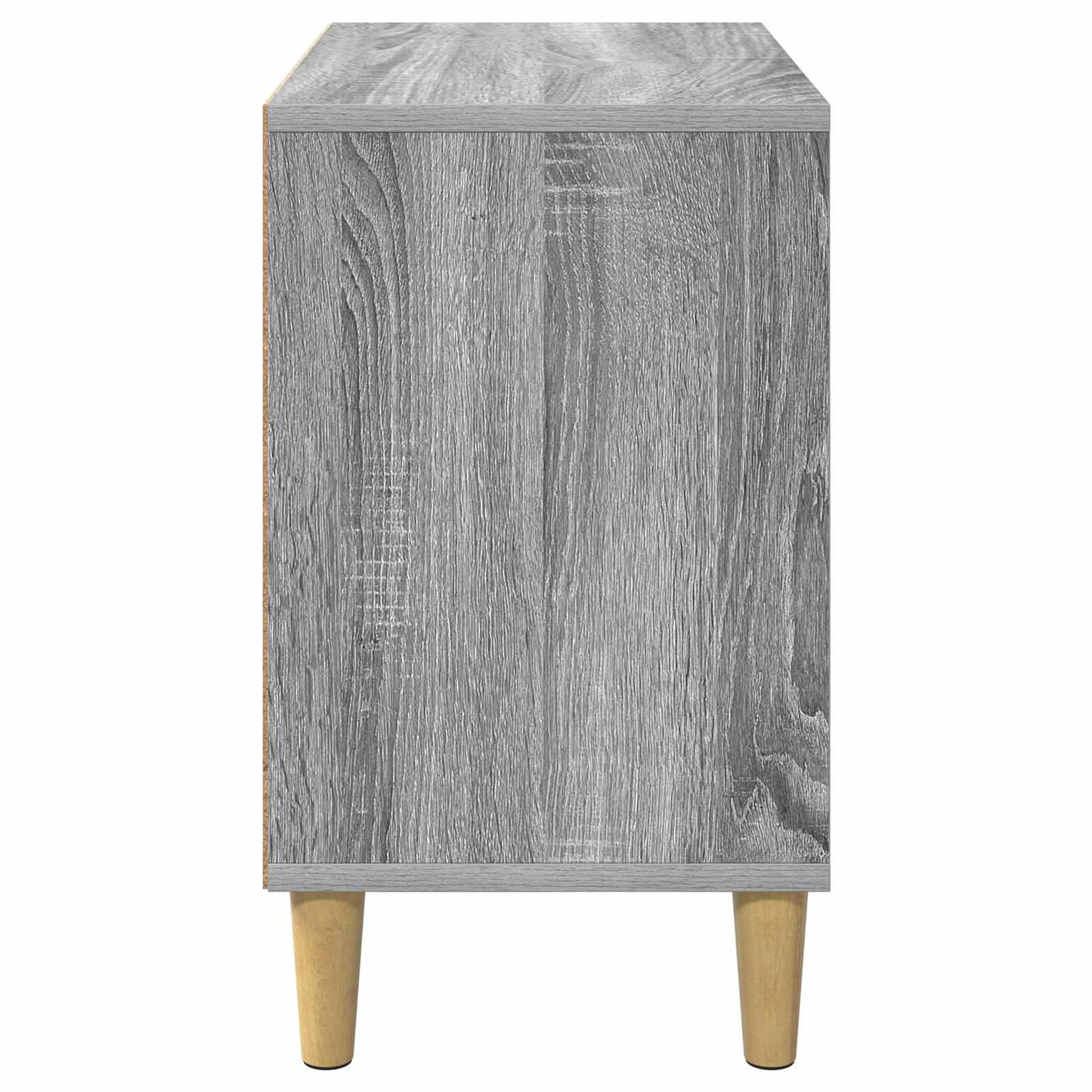 Kattenhuis 51 X 30 X 52 Cm Bewerkt Hout Grijs sonoma